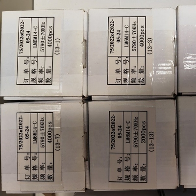 O SC cortou osciladores duplamente girados de Crystal Blanks For Oven Stabilized de quartzo