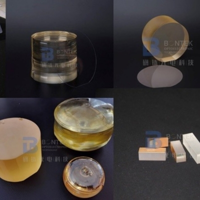 4 polegadas LiNbO3 Crystal Piezoelectric Wafer Frequency Doublers para o comprimento de onda