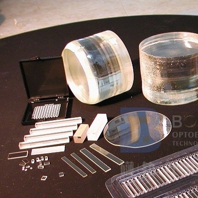 Rugosidade Ra 1nm LiNbO3 Wafer Óptico Visível Linbo3 Cristal