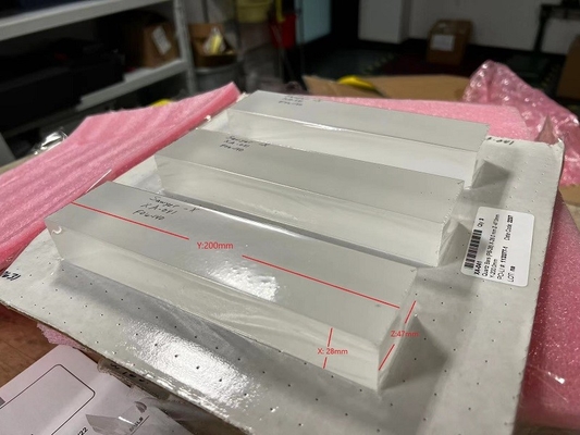 O descolamento de BT cortou 4 polegadas único Crystal Quartz Wafer Double/único polonês lateral