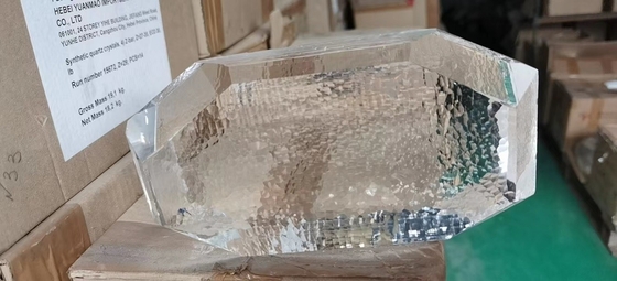 Extrema estabilidade e precisão de tempo Wafers de quartzo de cristal único Diâmetro 3 " 4" 6 "