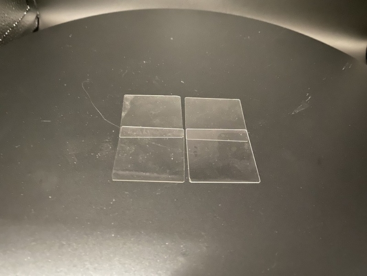 Wafer de sílica fundida de precisão TTV 20μm PLTV≥95% Diâmetro 50,8mm para desempenho ideal