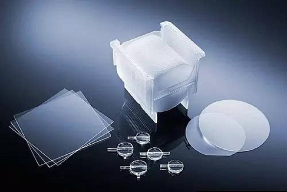 Diâmetro 76.2mm Sapphire Substrate Optical Crystal Windows de 3 polegadas