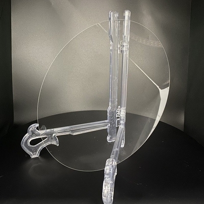 Wafer de quartzo fundido JGS2 semicondutor com excelentes propriedades ópticas e térmicas