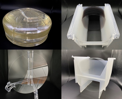 carcaça da bolacha LiNbO3 de 200mm para os medidores de ondas óticos e o Microwaveguides