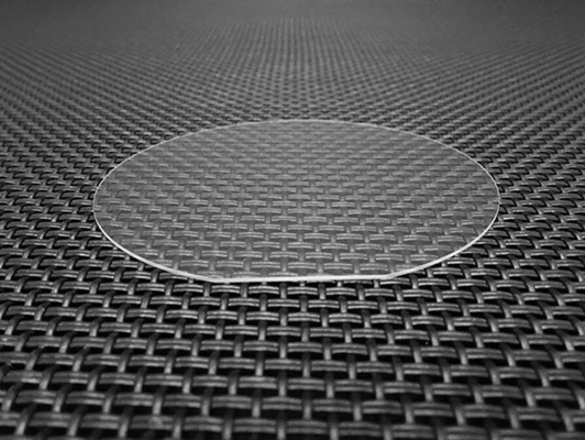 Sapphire Al2O3 Substrato de cristal ultrafinho de lado duplo polido para lentes ópticas