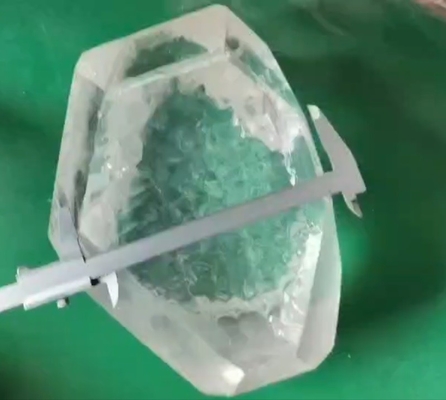 Modo de cisalhamento de espessura AT-Cut Wafer piezoelétrico para sensores de pressão de óleo de poço