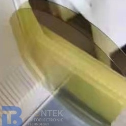 Ponto Grupo 32 Wafers de langasita com borda de bisel arredondada para aplicações de alta frequência