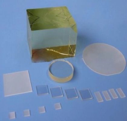 5x5 10x10 MgO Substrato de cristal único para filme fino supercondutor de alta temperatura