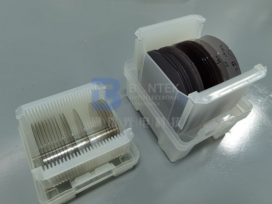 4" bolacha 128Y-Cut e 36Y-Cut de DSP SSP LiNbO3 para transdutores dos filtros da SERRA