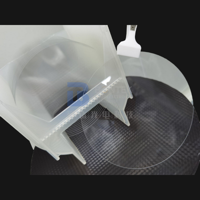 Z sem sementes cortou Crystal Quartz Wafer lado dobro de 3 polegadas lustrado