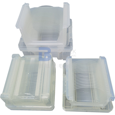 Diâmetro 2-12 polegadas Wafer de sílica com TTV 5um Substratos de vidro