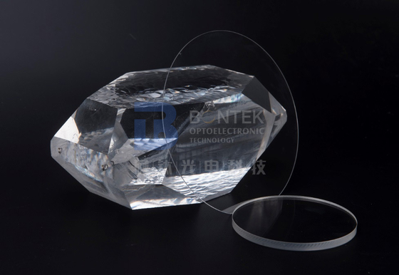 O lado dobro lustrou único Crystal Quartz Wafers 6 polegadas