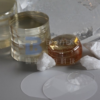 espessura de Crystal With Customized Orientation And do Tantalate do lítio de 3inch 4inch