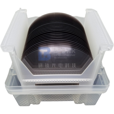 Ótico 0.35mm da eletro-ótica da bolacha de Tantlate LiTaO3 do lítio 0.5mm