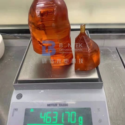Bolachas piezoelétricas de Langasite para os filtros que operam ambos em ondas maiorias e nas ondas de superfície