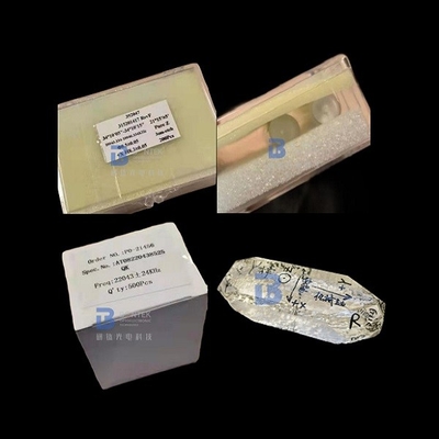Em único Crystal Quartz Blank cortado 70MHz para o controle de frequência