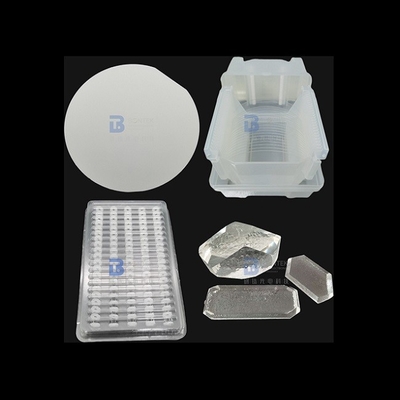 O lado dobro lustrou o único corte do descolamento de Crystal Quartz Wafer Ultra Thin