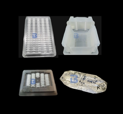 Y cortou o único lado de Crystal Quartz Wafer Ring Double dobrado detectando a tecnologia