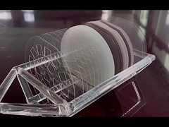 Wafer preta de LiTaO3 reduzido