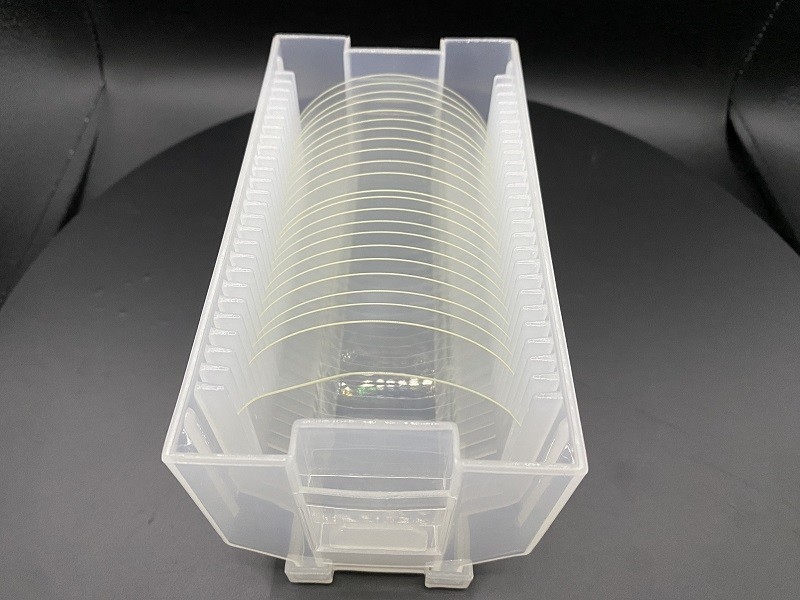 Wafer de sílica fundida de grau UV 3' 4' 6' JGS1 JGS2 JGS3 para materiais de vidro e quartzo