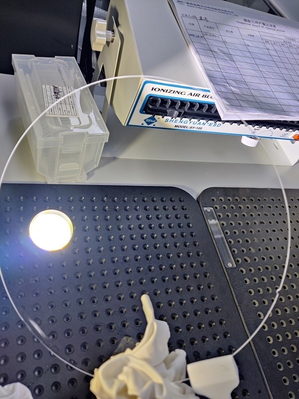 Wafer de vidro de borofloato 33 de alta temperatura para desempenho ideal em eletrônica