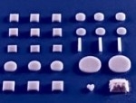 Chips Of LiF Mg Cu, P Themoluminescent Dosimeter For Personal And Medical Dosimeter (Chipes de LiF Mg Cu, P Themoluminescent Dosimeter para Dosímetros Pessoais e Médicos)