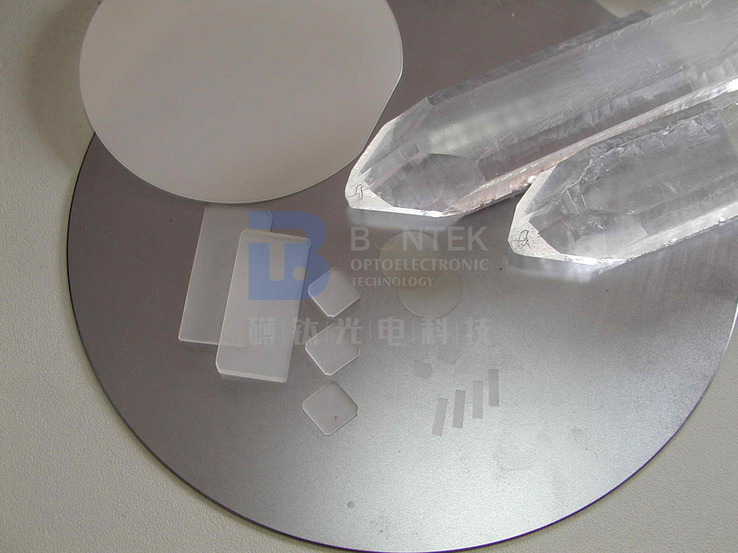 2" Y-corte sem sementes do X-corte do DSL único Crystal Quartz Wafer para o semicondutor
