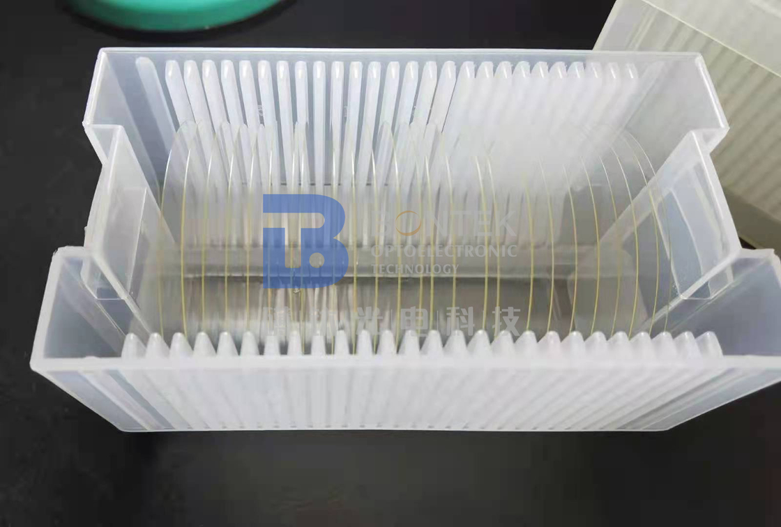 Substratos de vidro HPFS de alta pureza Fd Silica 2 a 12 polegadas com plano primário