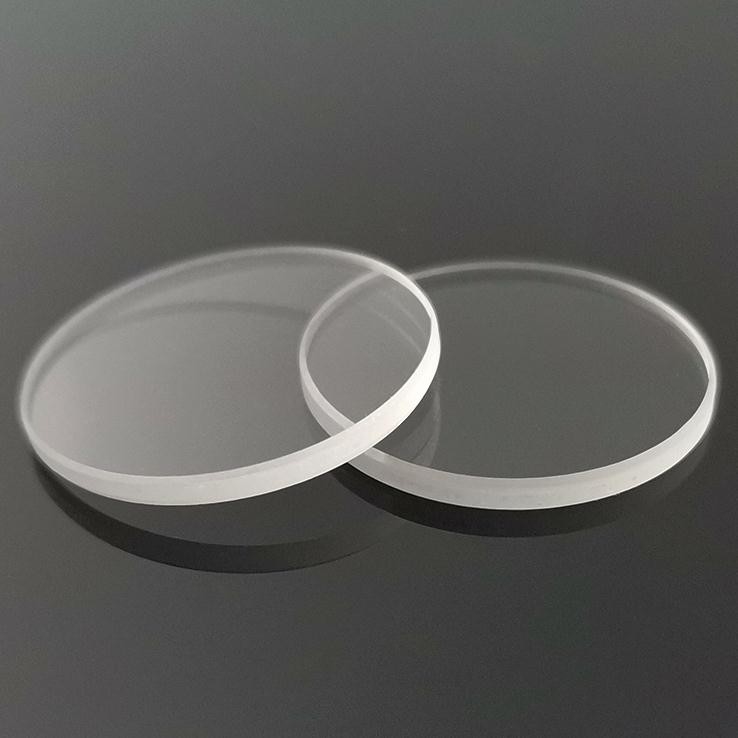Sapphire Al 2O3 Crystal Substrate 2" 3" 4" lado dobro lustrado para o uso ótico