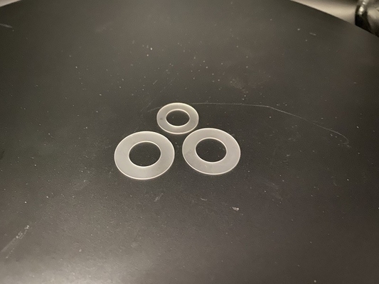 Anel de quartzo de cristal único polido duplo para detecção de pressão