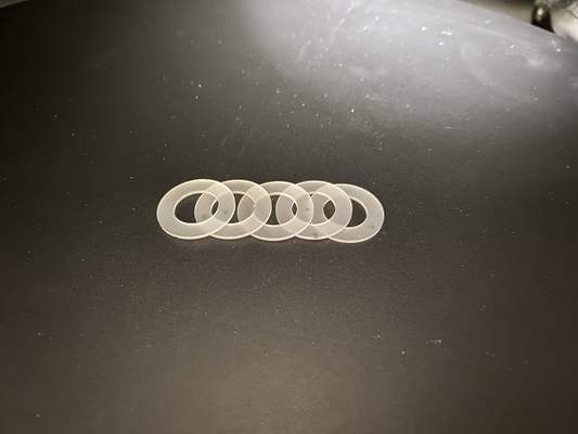Wafer de anel piezoelétrico de niobato de lítio com diâmetro externo variável