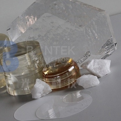 Substratos de precisão de wafer piezoelétrico de cristal de quartzo para ótica elétrica e cronometragem