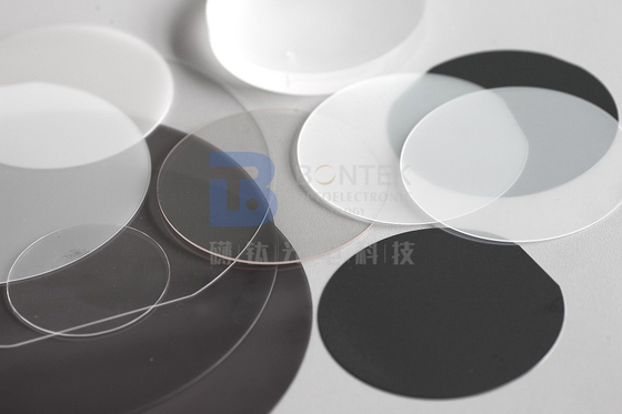 Bolacha Piezo sem sementes do controle de frequência do Em-corte de Crystal Quartz Wafer de 3 polegadas única
