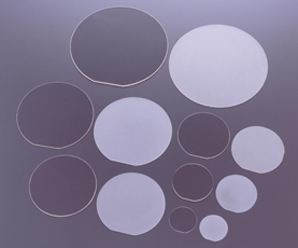 Óptica infravermelha Cristal de flúor CaF2 BaF2 MgF2 LiF Para detecção de laser infravermelho e alta energia
