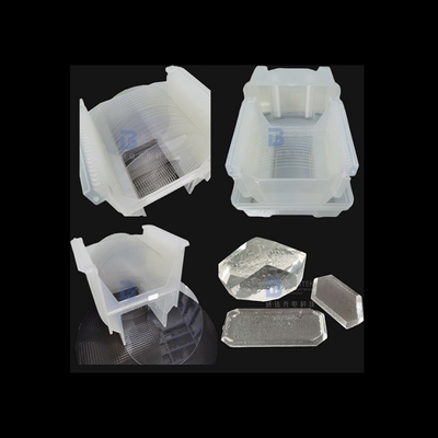 Z sem sementes cortou Crystal Quartz Wafer lado dobro de 3 polegadas lustrado
